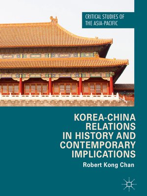 cover image of Korea-China Relations in History and Contemporary Implications